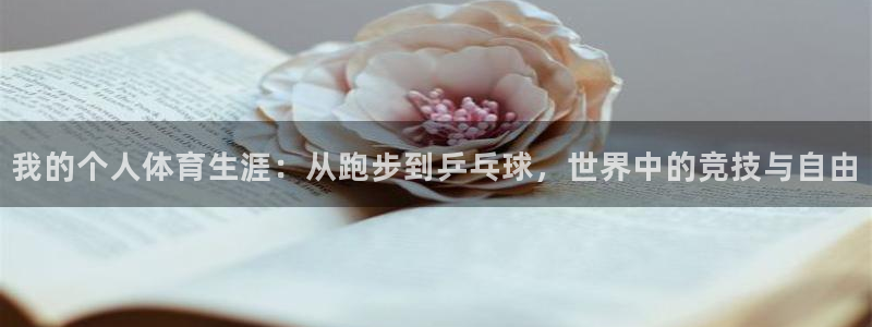 哈希娱乐代理注册：我的个人体育生涯：从跑步到乒乓球，世界中的竞技与自由