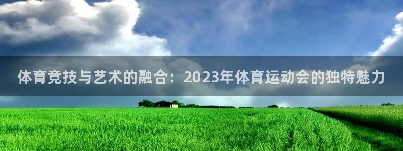 意昂5平台：体育竞技与艺术的融合：2023年体育运动会的独特魅力