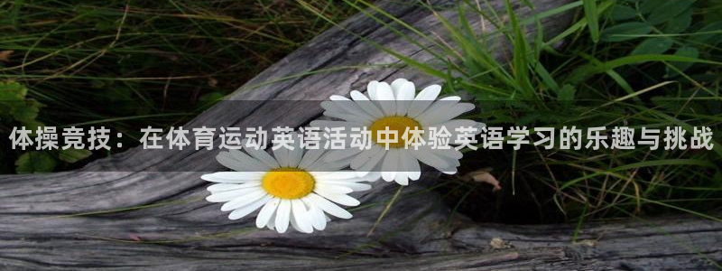意昂平台登陆：体操竞技：在体育运动英语活动中体验英语学习的乐趣与挑战